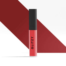 Load image into Gallery viewer, Orange Red Vegan and Cruelty Free Liquid Lipstick Made in Canada